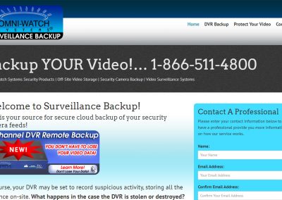 Omni-Watch Surveillance Backup