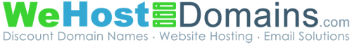 WeHost Domains Header